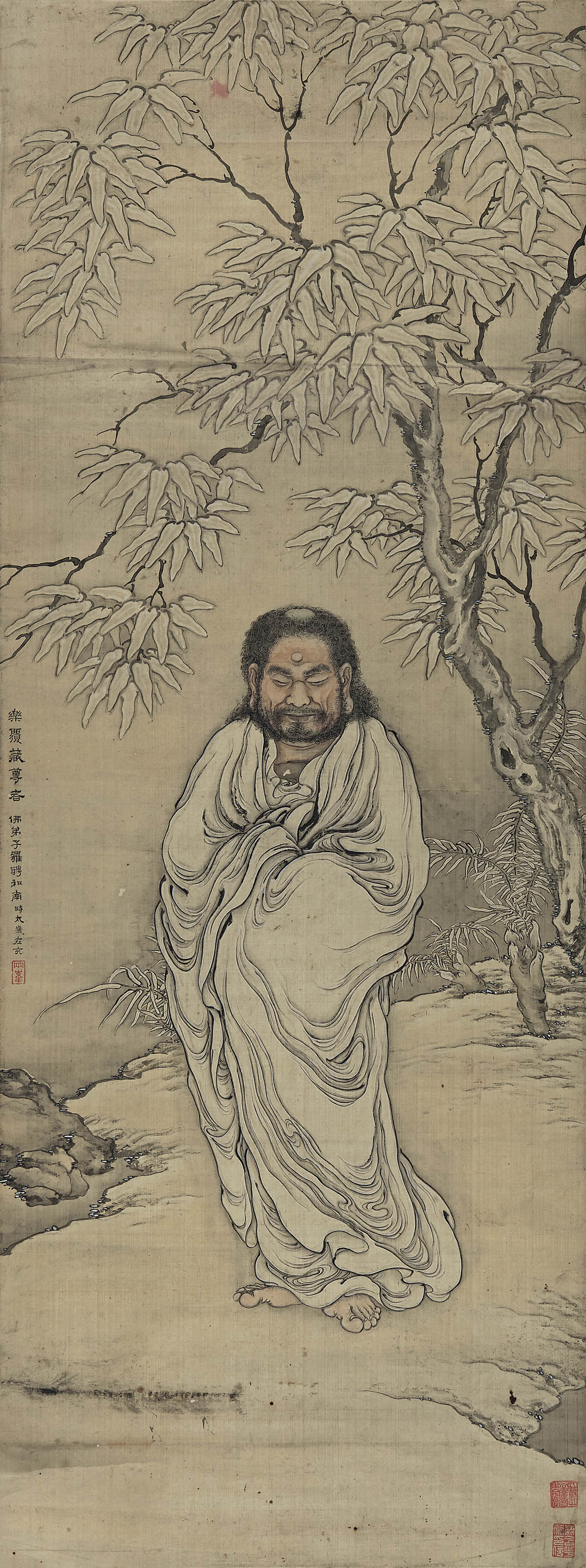 罗聘  乐覆藏尊者
